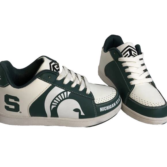Sneakers Women’s Size 6 Allspartans Michigan State Spartans Shoes Low Top - Picture 1 of 15